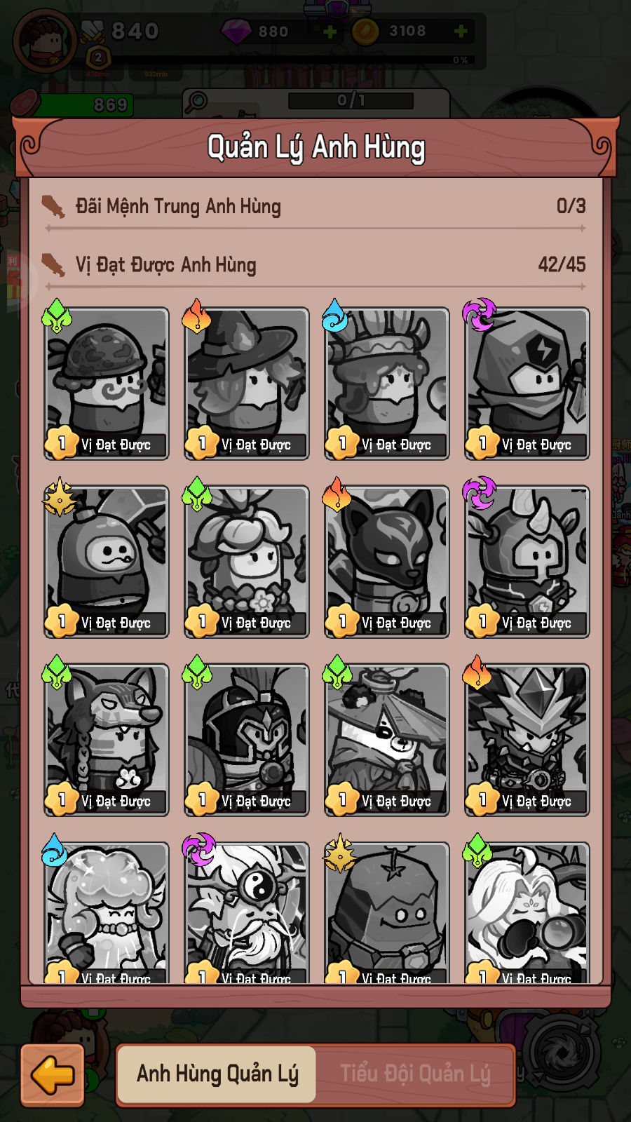 Tiểu Quái Vật Hắc Ám Private Việt Hoá- Giống game Thời Đại Anh Hùng