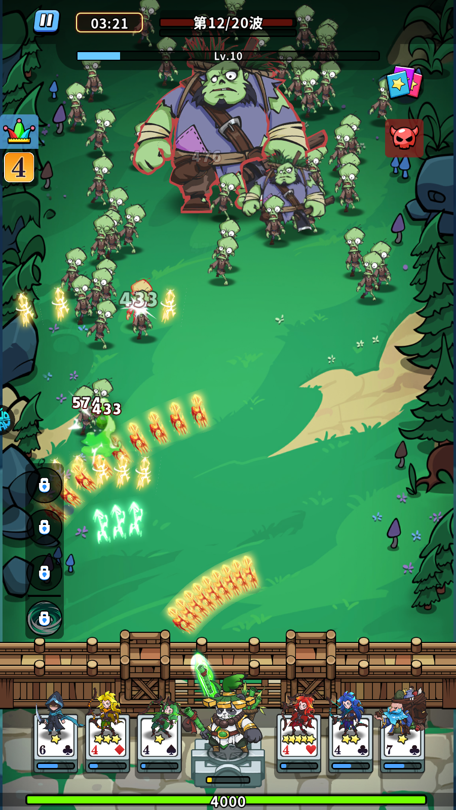 Phòng Thủ: Fortress Frontlines: Card TD Private