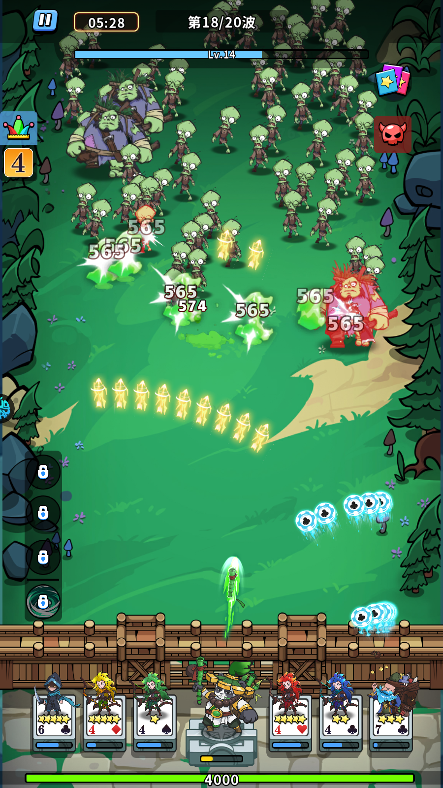 Phòng Thủ: Fortress Frontlines: Card TD Private