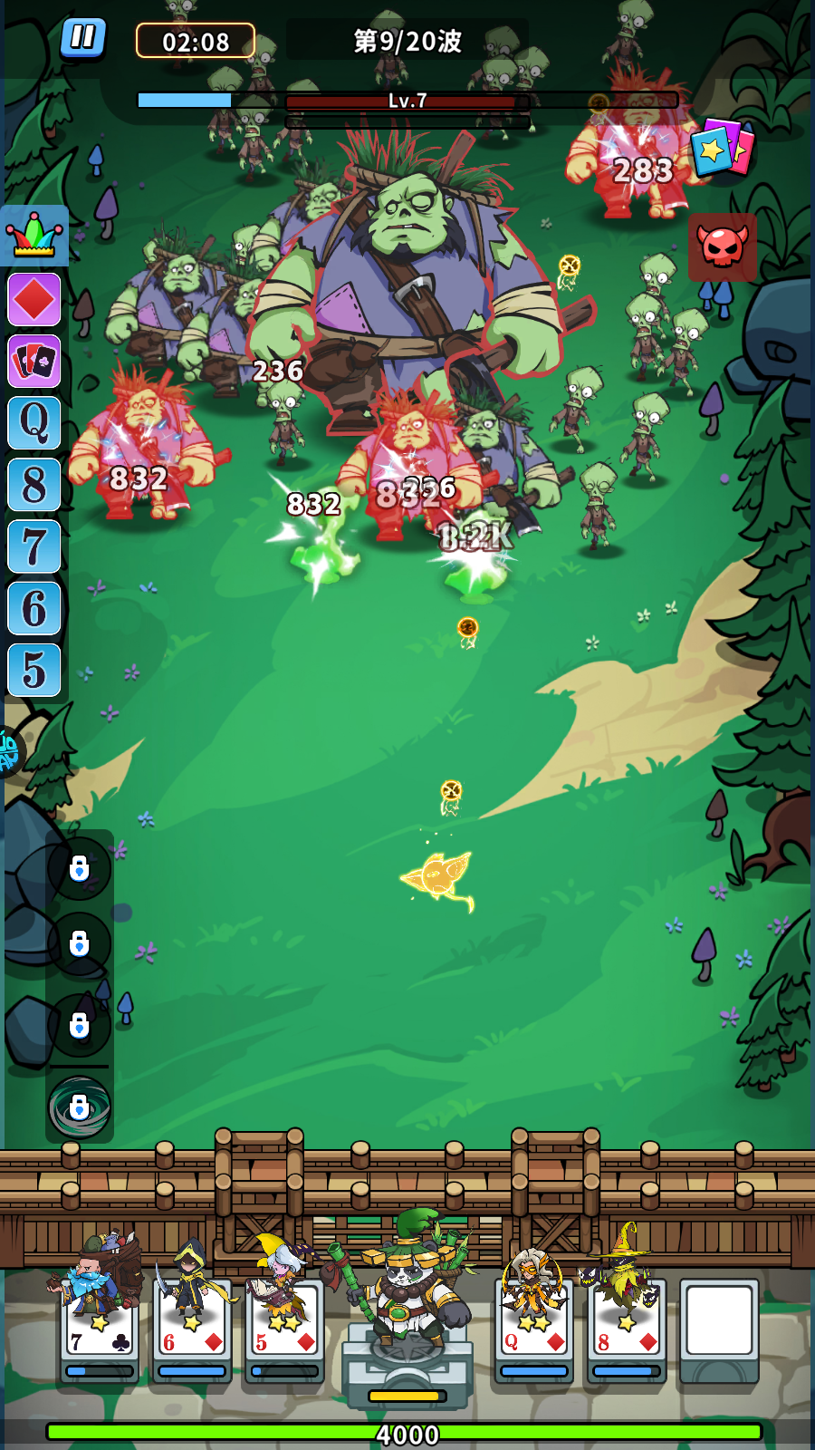 Phòng Thủ: Fortress Frontlines: Card TD Private